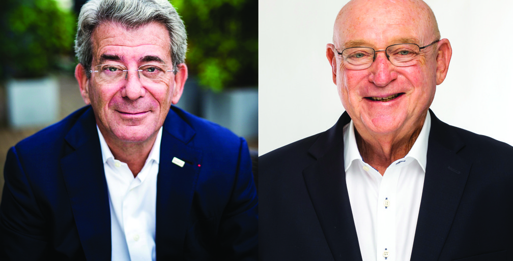 CEO Michel Landel and Bill Boisture