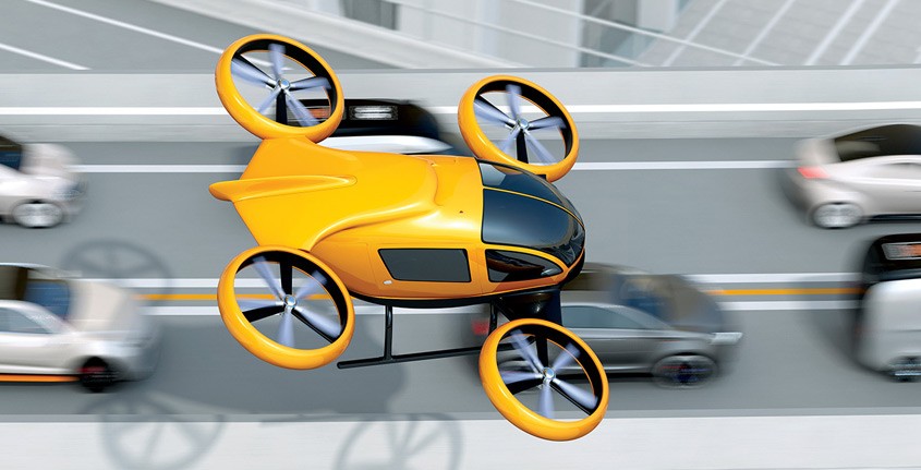 The flying cars of the future