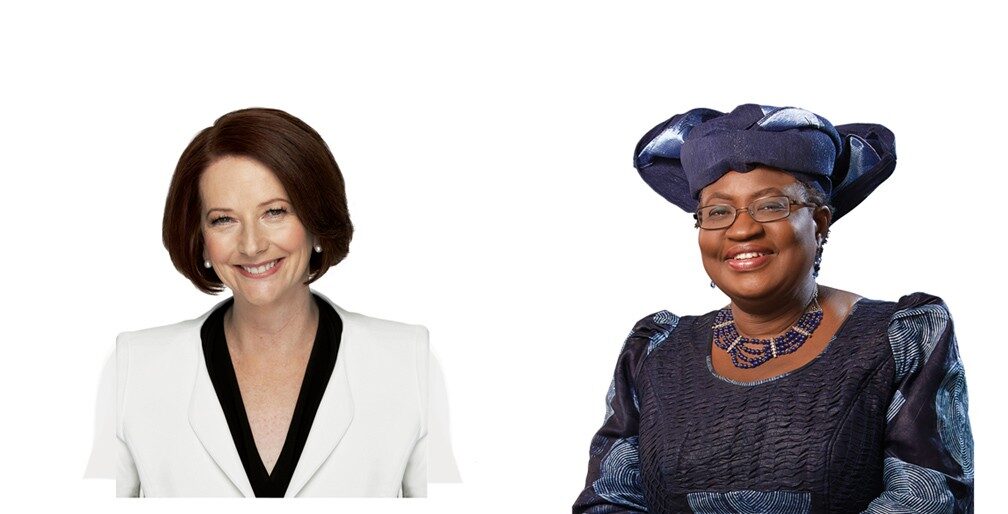 Julia Gillard and Ngozi Okonjo-Iweala