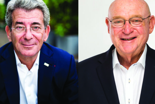 CEO Michel Landel and Bill Boisture